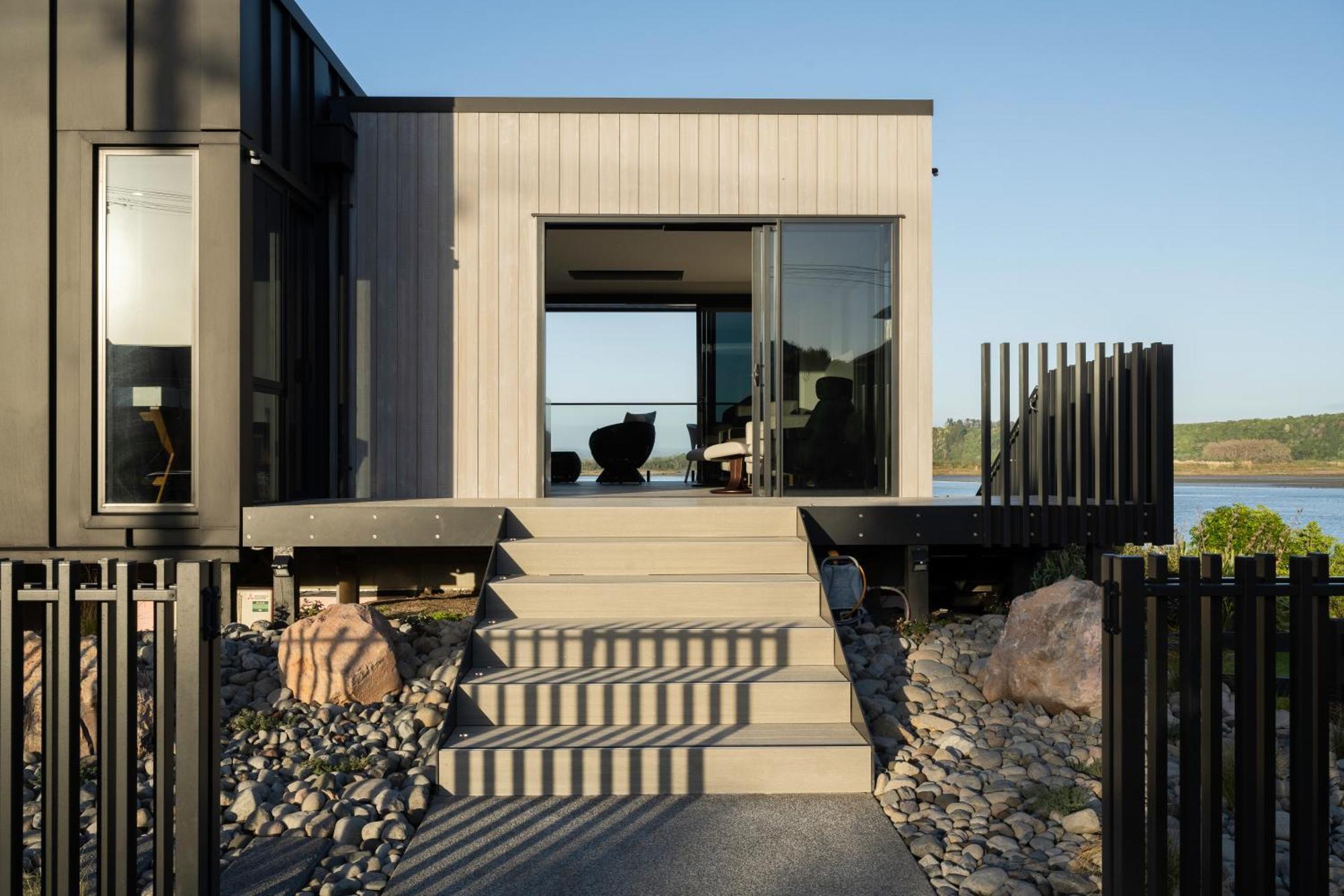 Pukehina Estuary Sunset Views Townhouse & Studio Bagian luar foto
