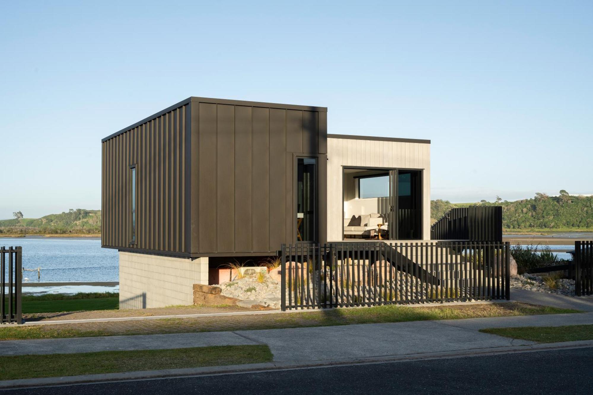 Pukehina Estuary Sunset Views Townhouse & Studio Bagian luar foto