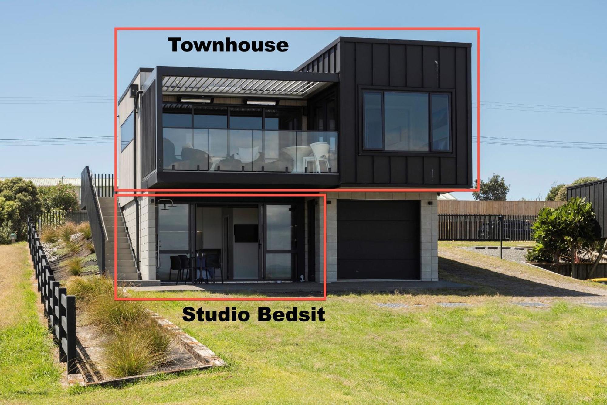 Pukehina Estuary Sunset Views Townhouse & Studio Bagian luar foto